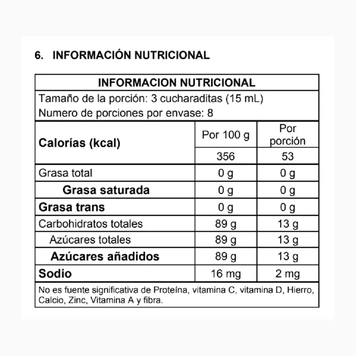 TABLA NUTRICIONAL NUTRIMALTA 1
